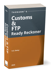 Taxmann's Customs & FTP Ready Reckoner book by V.S. Datey